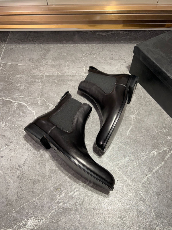 CD CHELSEA BOOT BLACK CALFSKIN