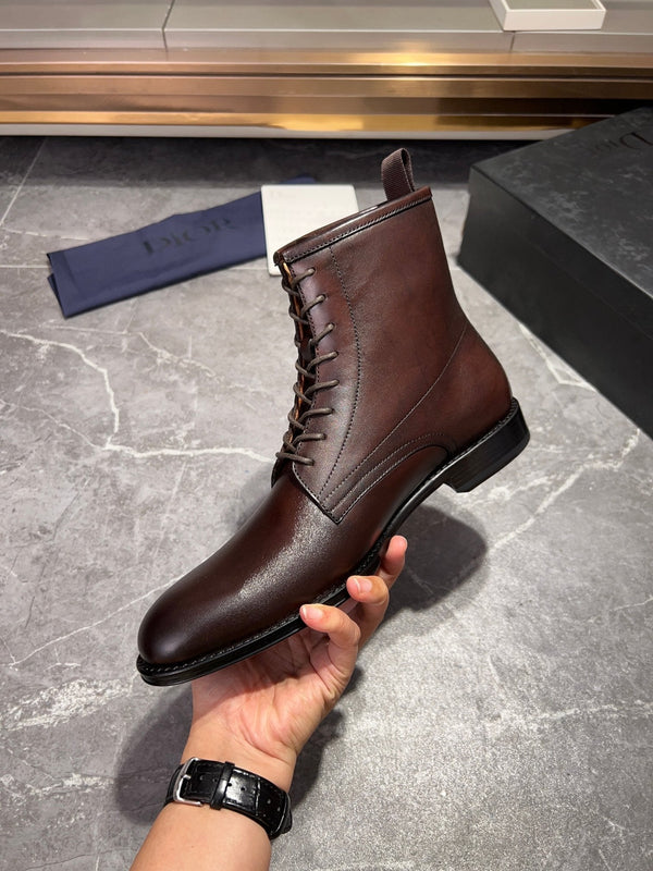 CD JUMP LACE-UP BOOT SYRUP CALFSKIN