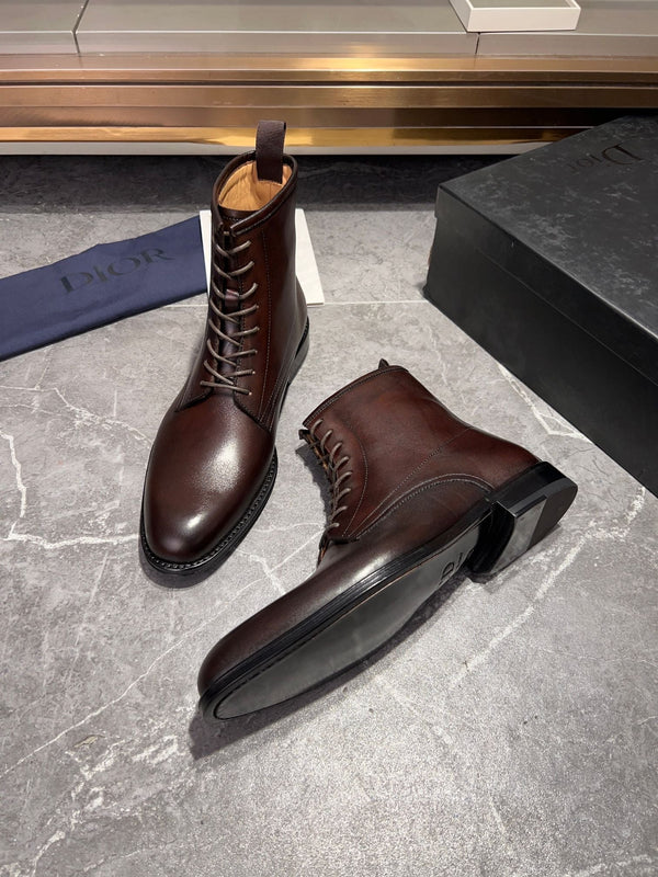 CD JUMP LACE-UP BOOT SYRUP CALFSKIN