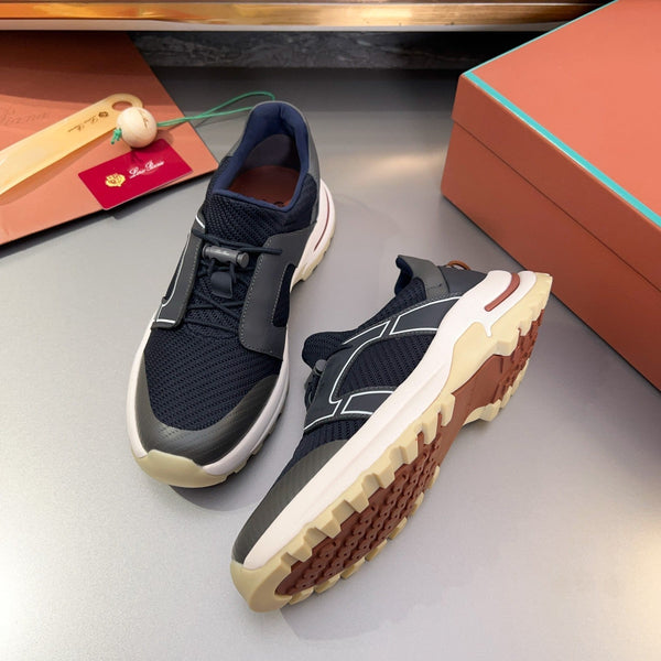 LP TRAIL HIKER WALK SNEAKER BLACK MESH BREATHABLE