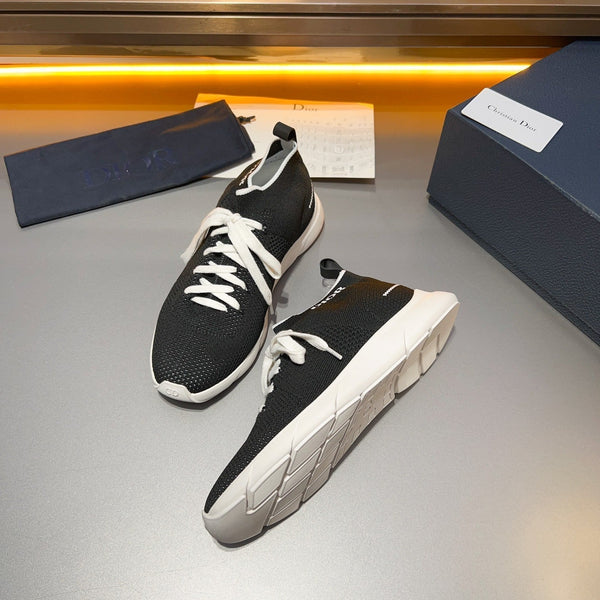 CD B21 LOW TOP KNIT SNEAKER BLACK FABRIC