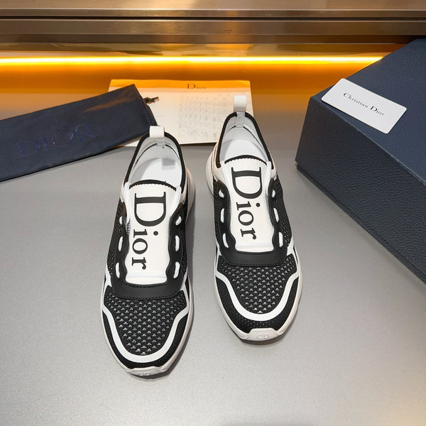 CD BASKETBALL SHOES BLACK AND WHITE BREATHABLE FABRIC