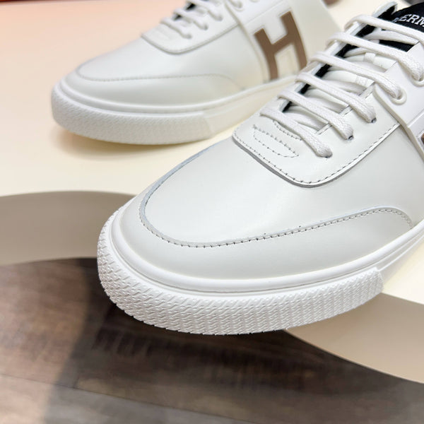 HM Men's Keep Mule White Calfskin 652000