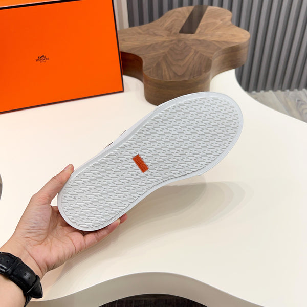 HM Men's Keep Mule White Calfskin 652000