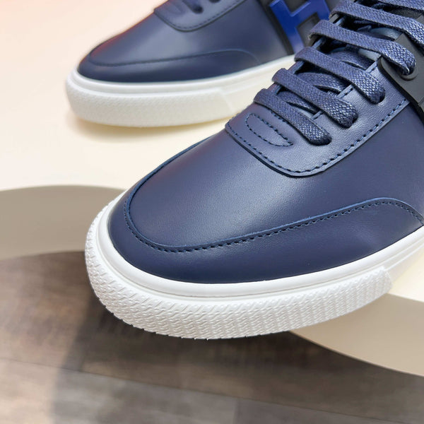 HM Men's Keep Mule Blue Calfskin 651998