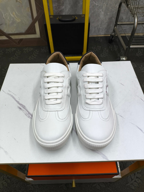 HM Men's Sneaker White Lambskin 543950