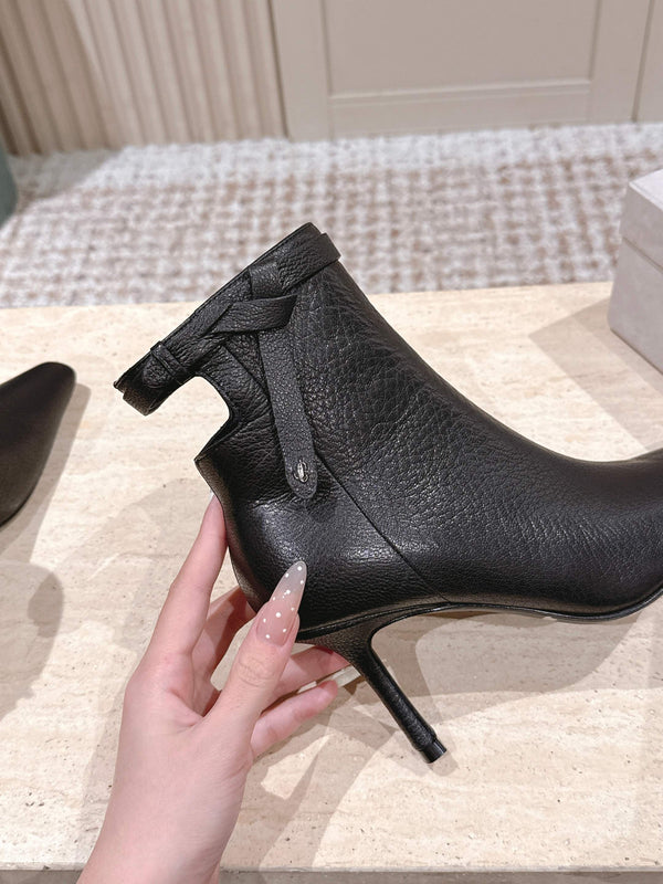 Jimmy Camie Ankle Boot 80 Black Leather 533023