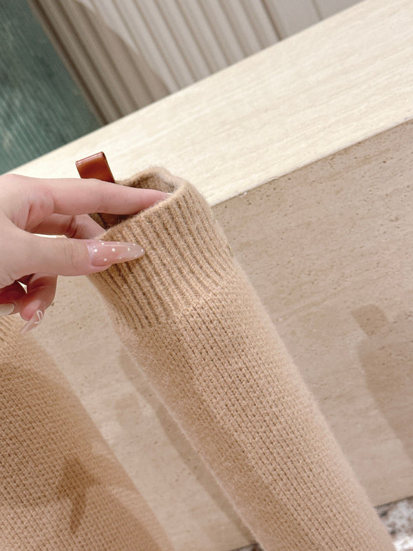 LV Celine Margaret Chelsea Boots Orange Beige Calfskin and Woolen Fabric 532985