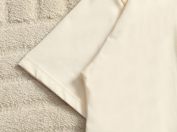 T-Shirt ample en coton crème à logo Loewe pour homme