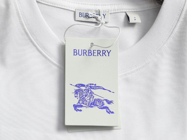 Burberry Men Oversized T-Shirt White Cotton