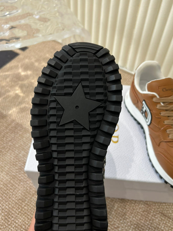 C'est Dior Sneaker Brown Lamskin