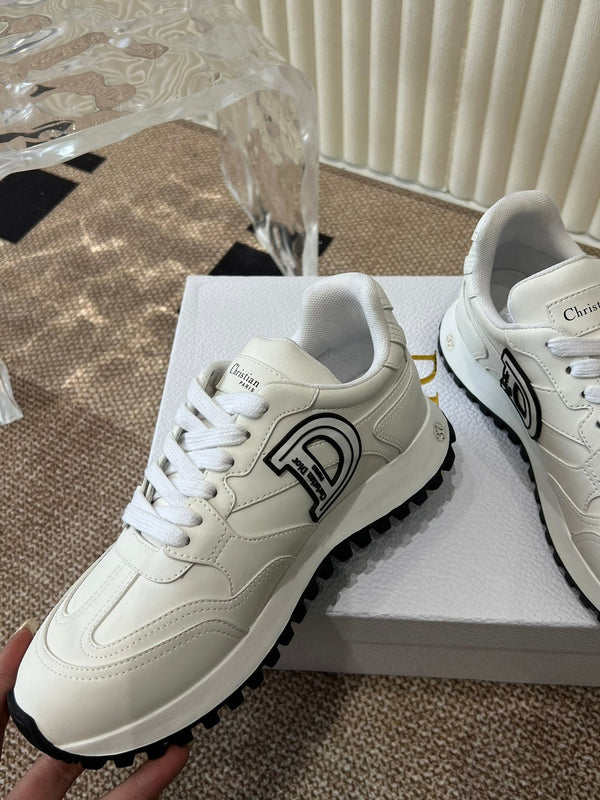 C'est Dior Sneaker White Lamskin