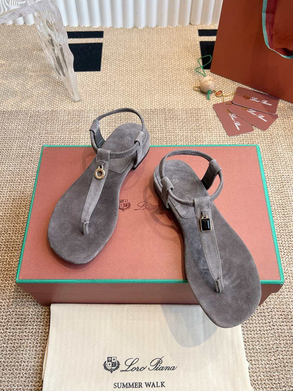 LP 25C Mindil Sandal Koala Brown Suede 208098