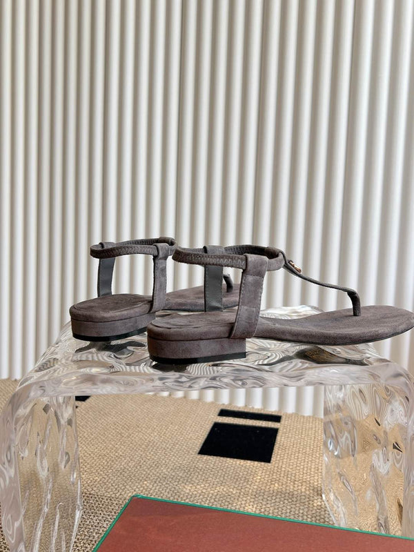 LP 25C Mindil Sandal Koala Brown Suede 208098