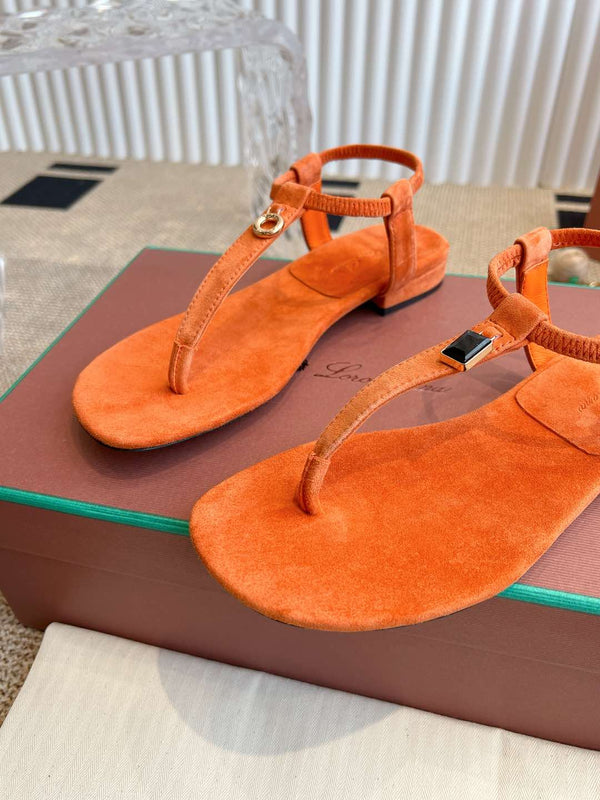 LP 25C Mindil Sandal Kyoto Orange Suede 208100