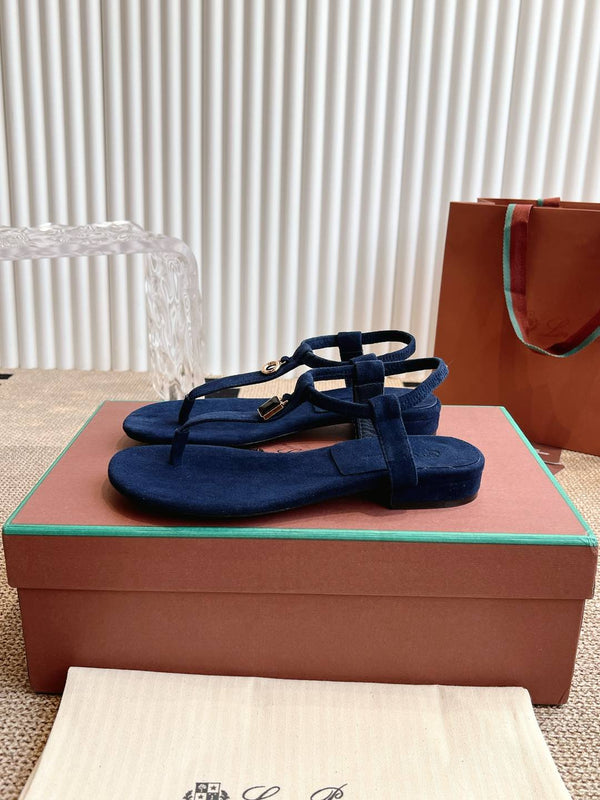 LP 25C Mindil Sandal Navy Blue Suede 208102