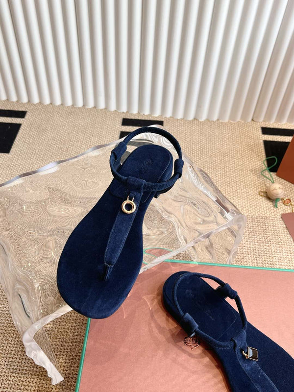 LP 25C Mindil Sandal Navy Blue Suede 208102
