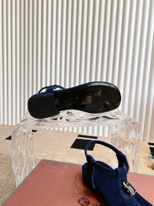 LP 25C Mindil Sandal Navy Blue Suede 208102