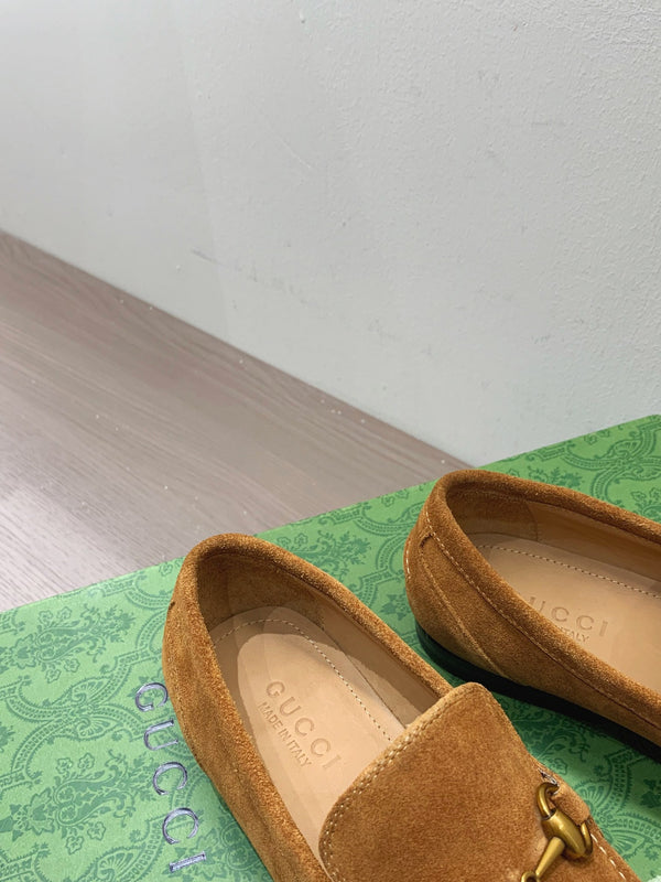 GG Men's Jordaan Loafer Brown Suede 542490