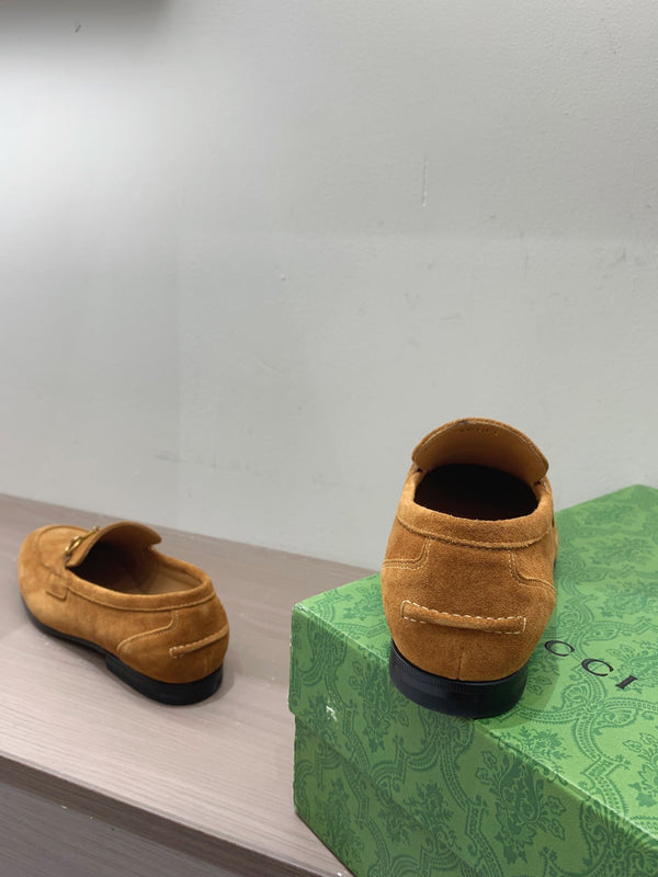 GG Men's Jordaan Loafer Brown Suede 542490