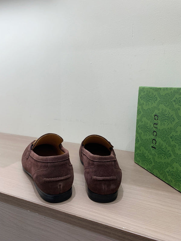 GG Men's Jordaan Loafer Dark Brown Suede 542492