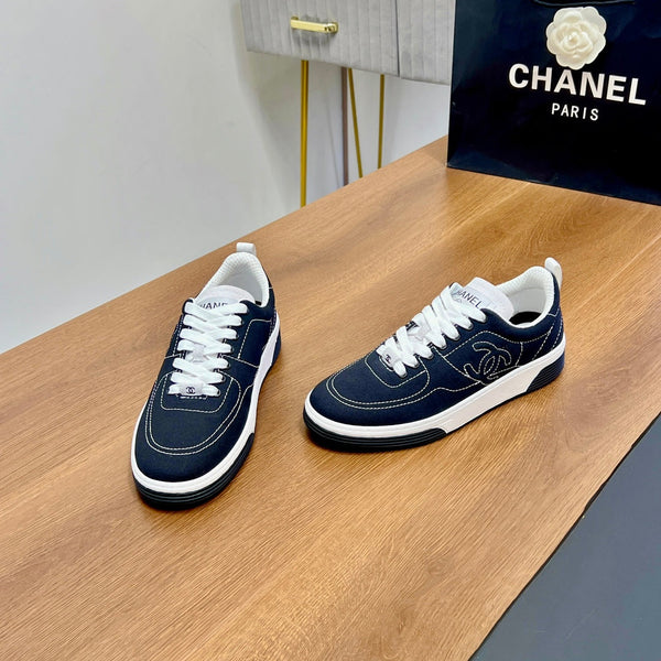 CC Sneaker 25mm In Charcoal Blue Soft Denim 149495