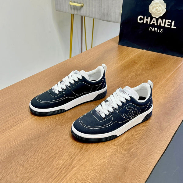 CC Sneaker 25mm In Charcoal Blue Soft Denim 149495