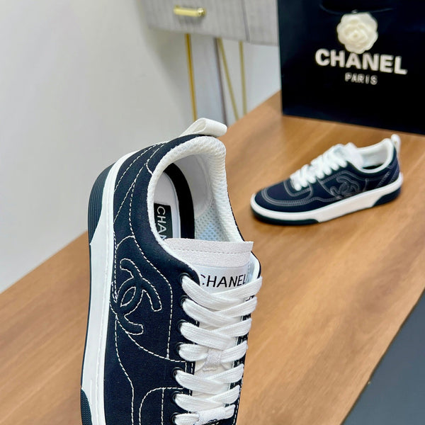 CC Sneaker 25mm In Charcoal Blue Soft Denim 149495