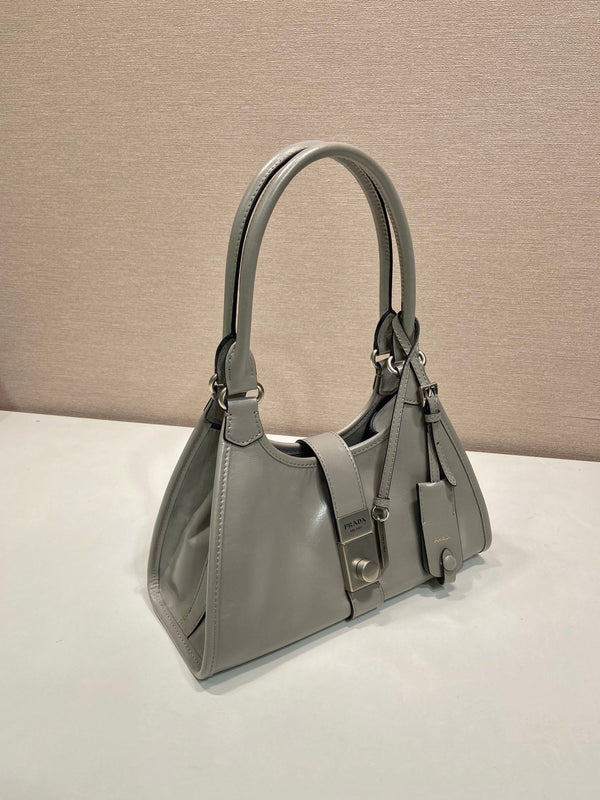 PRA mini catwalk model gray leather and top-grade hardware 339955