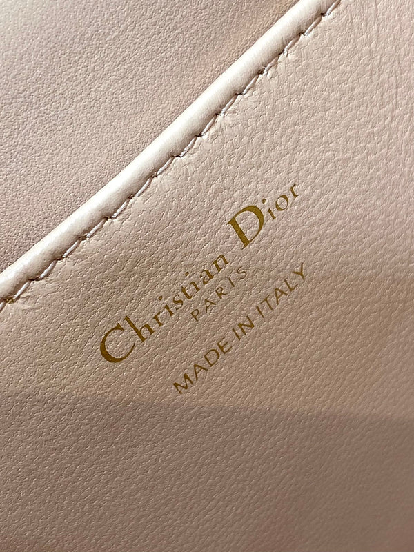 PICCOLO ZAINO 20 CARO IN PELLE DI AGNELLO MACROCANNAGE ROSA PESCA