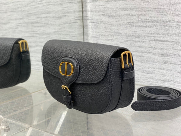 MINI 21 BOBBY BAG IN PELLE DI AGNELLO NERA