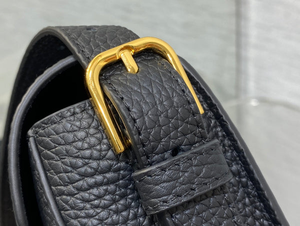 MINI 21 BOBBY BAG IN PELLE DI AGNELLO NERA