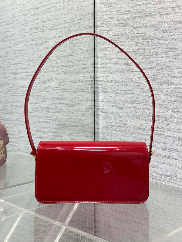 DiorNomad Miss Dior Bag Cherry Red Cowhide 247322