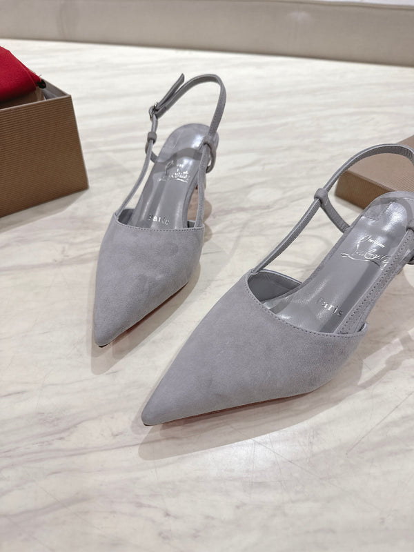 CL 25 Slingback Grigio Tessuto Originale 335145
