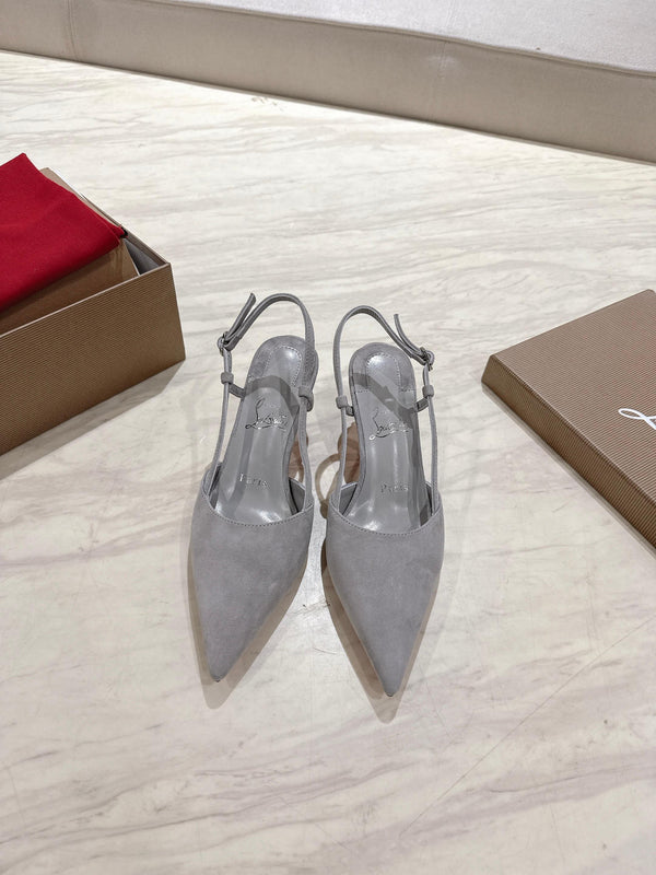 CL 25 Slingback Grigio Tessuto Originale 335145