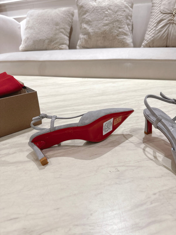 CL 25 Slingback Grigio Tessuto Originale 335145