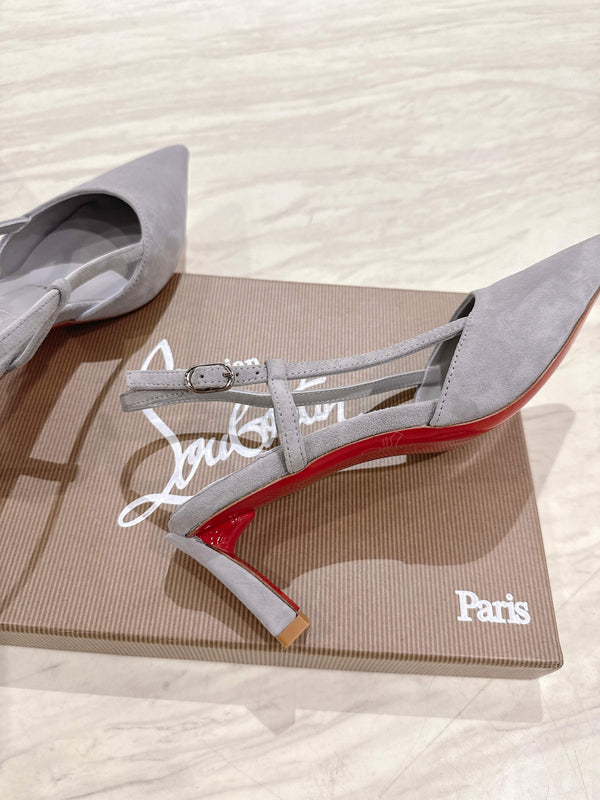 CL 25 Slingback Grigio Tessuto Originale 335145