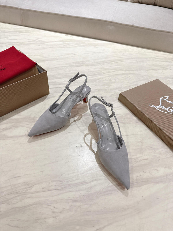 CL 25 Slingback Grigio Tessuto Originale 335145