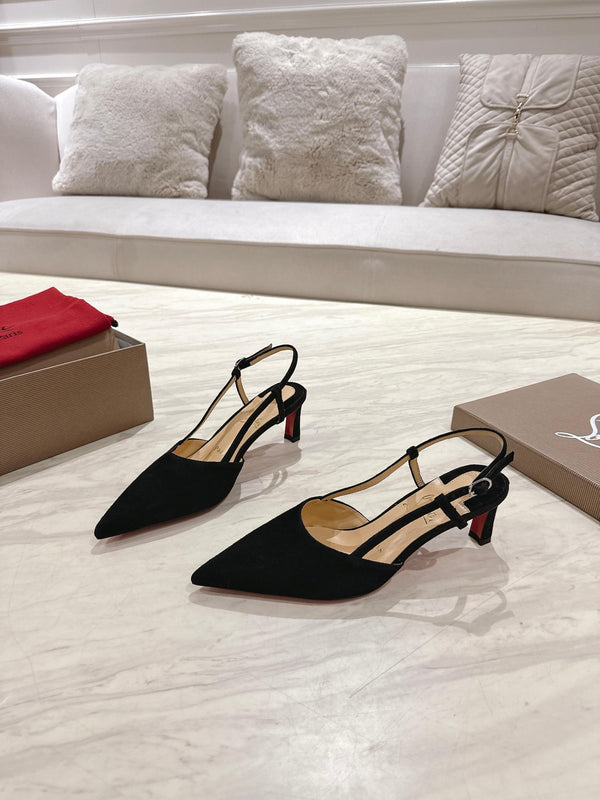 CL 25 Slingback Nero Tessuto Originale 335148