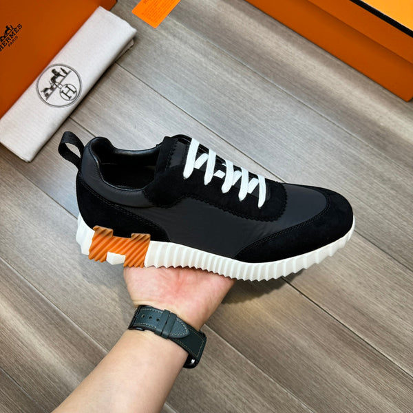 HM BOUNCING SNEAKER BLACK FABRIC