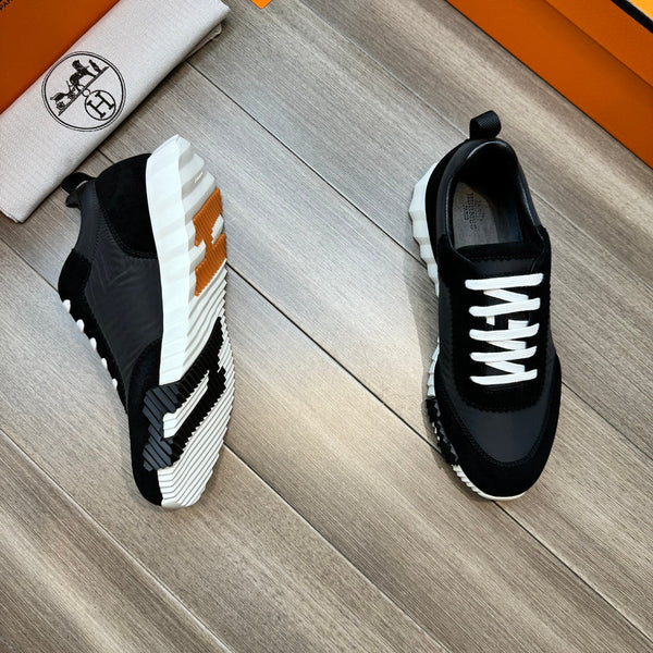 HM BOUNCING SNEAKER BLACK FABRIC