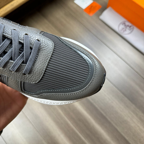 HM THICK - SOLE SNEAKER IN TESSUTO GRIGIO