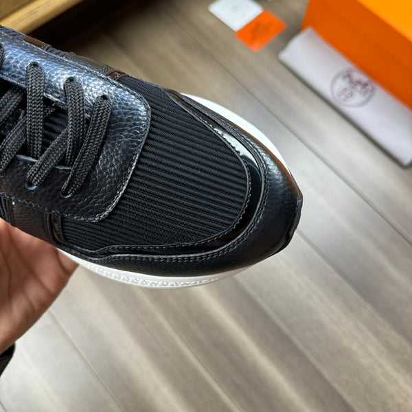 HM THICK - SOLE SNEAKER BLACK FABRIC