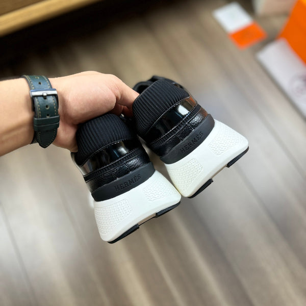 HM THICK - SOLE SNEAKER BLACK FABRIC