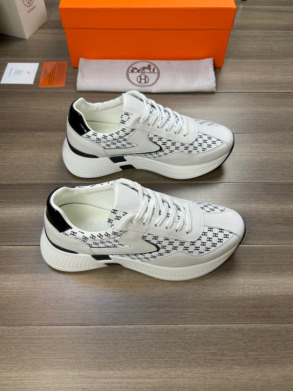 HM PRINTED SNEAKER WHITE TOTEM FABRIC