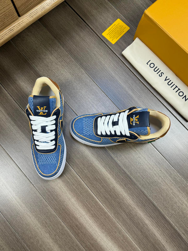LV SNEAKER LIGHT BLUE CANVAS