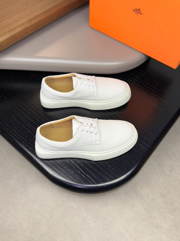 Scarpa Derby Eveil da uomo HM in pelle di vitello bianca 538667