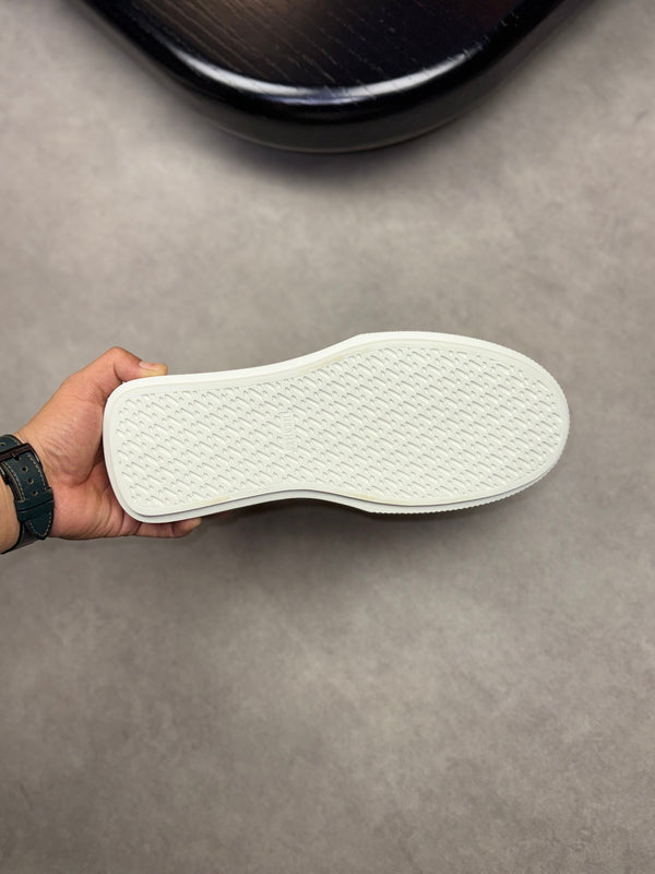 Scarpa Derby Eveil da uomo HM in pelle di vitello bianca 538667