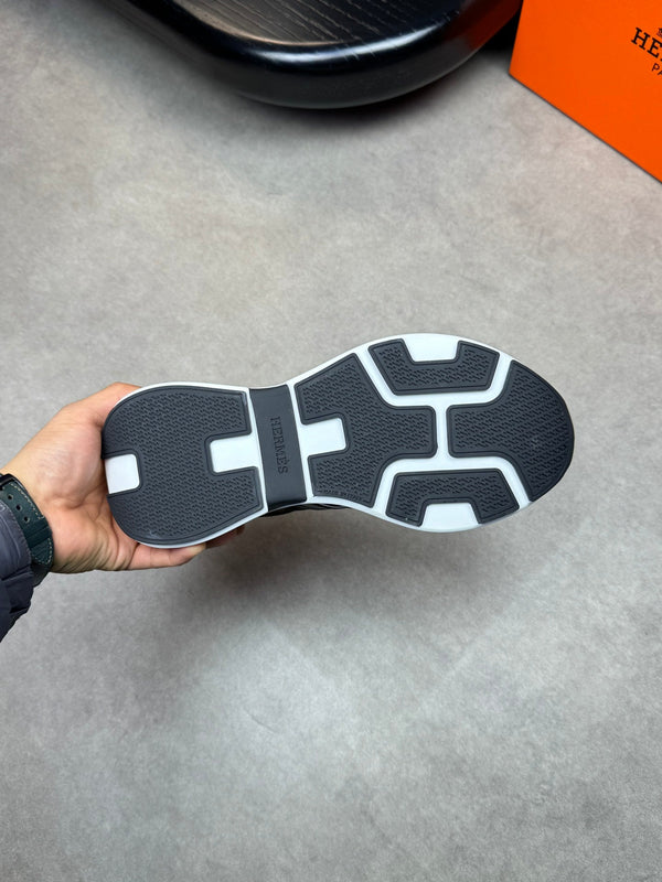 HM Men's Sneaker Beige Calfskin 581697