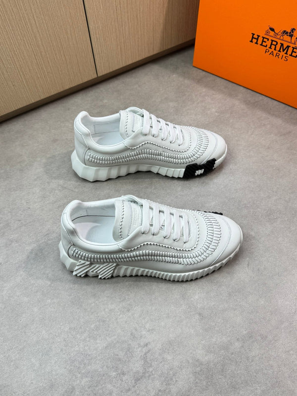 HM Men's Bouncing Sneaker White Calfskin 696026